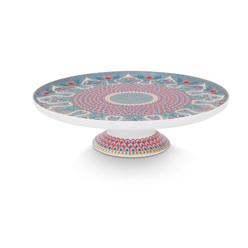 PIP Studio Kukkafestivaali kakkulautanen 21 cm, sininen