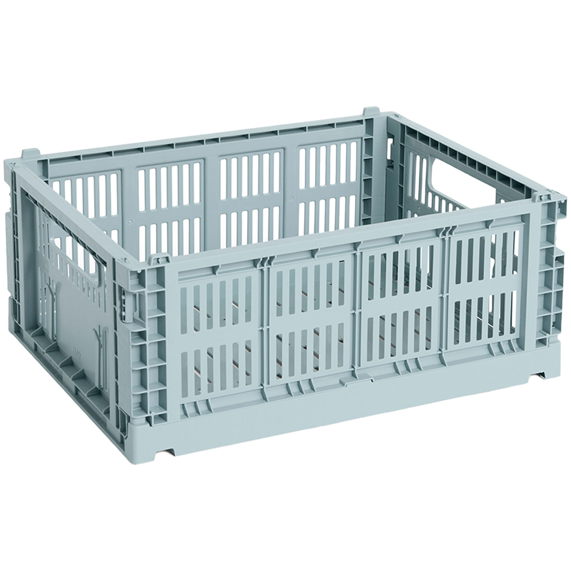 HAY Colour Crate Medium oppbevaringsboks, dusty blue
