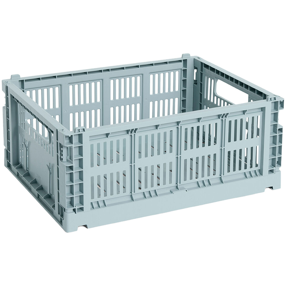 HAY Colour Crate Medium förvaringslåda, dusty blue