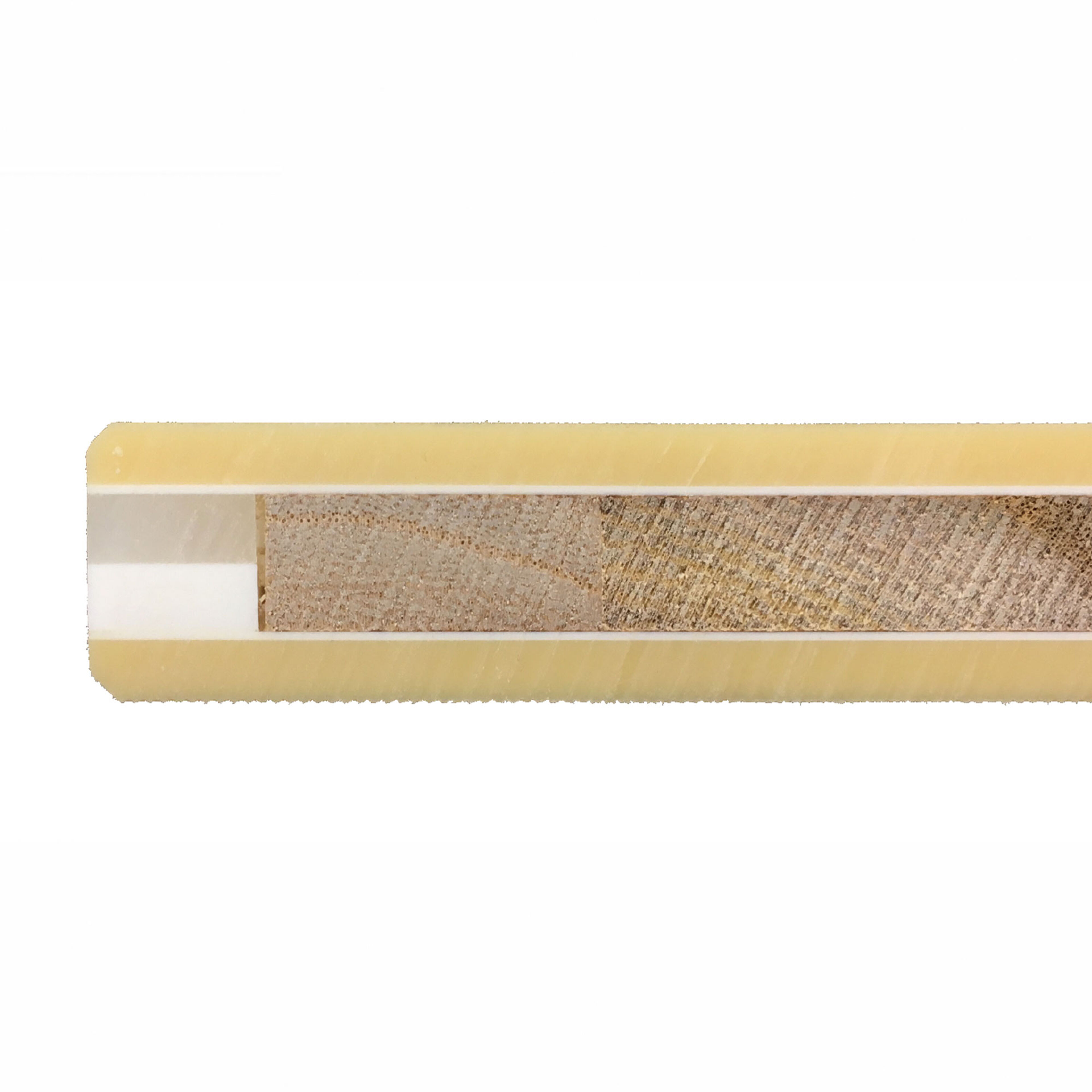 Skärbräda 80x35 cm, gul