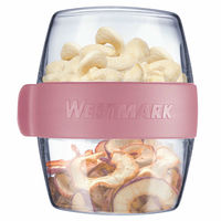Maxi snackbox 700 ml, rosa