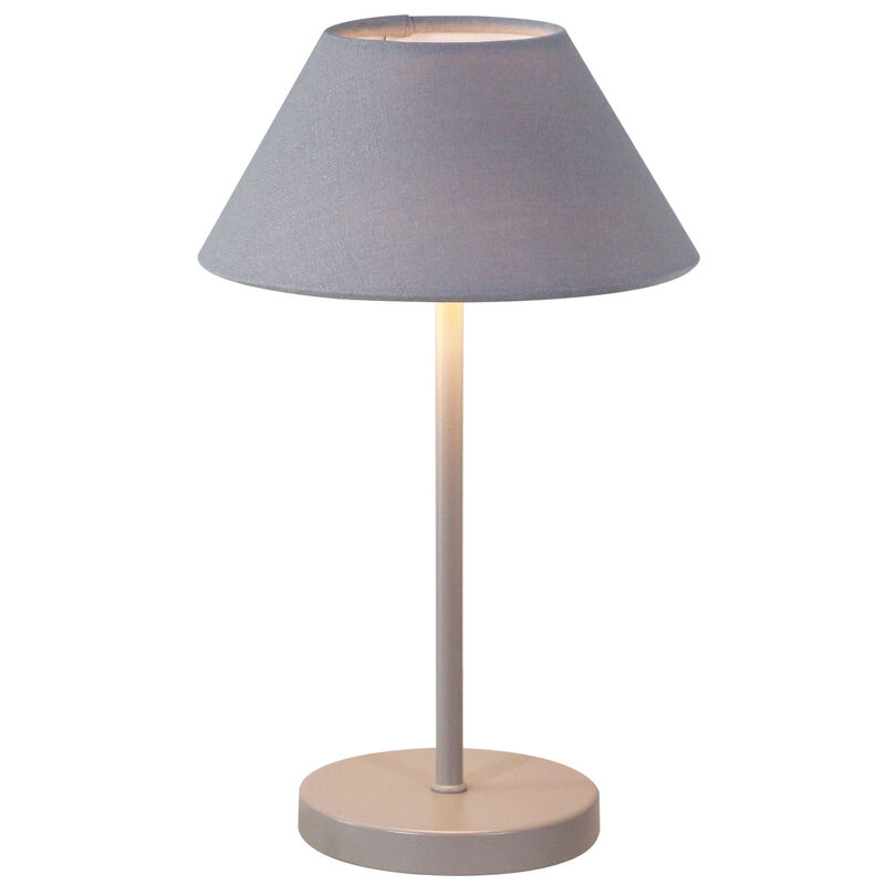 Teya kannettava pöytälamppu, lämmin harmaa