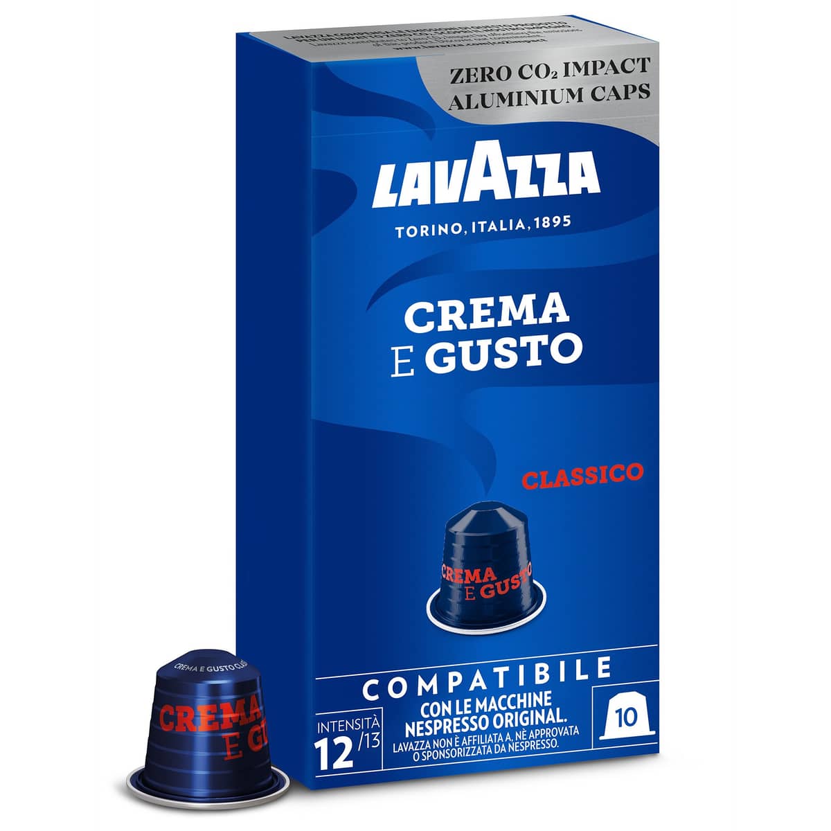Crema e Gusto Classico kaffekapsler, 10 stk