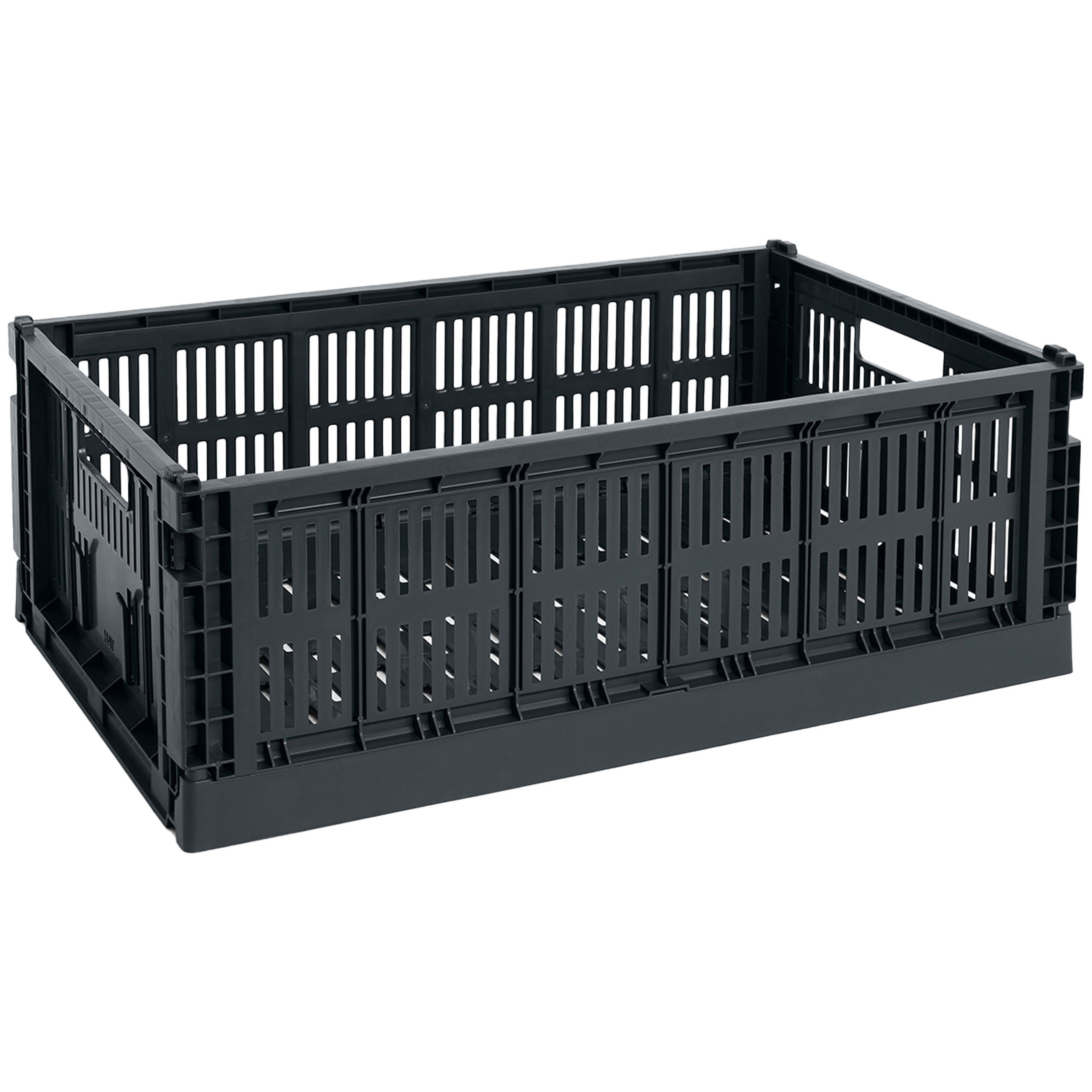 HAY Colour Crate Large Opbevaringskasse, charcoal
