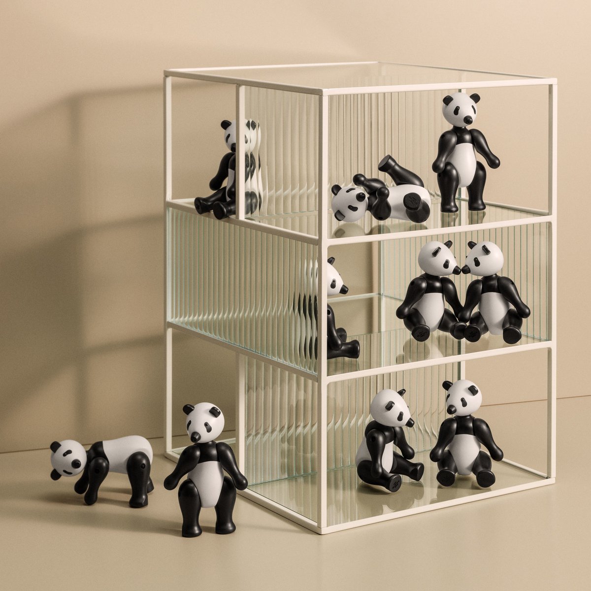 Panda Svart/vit