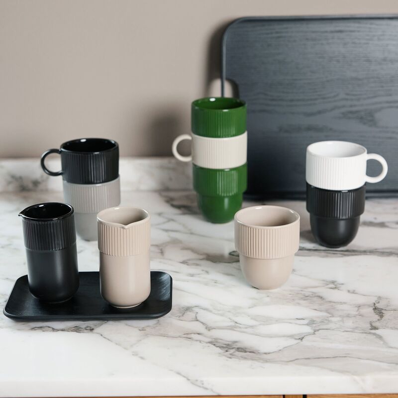 Inka-mugg 27 cl, beige