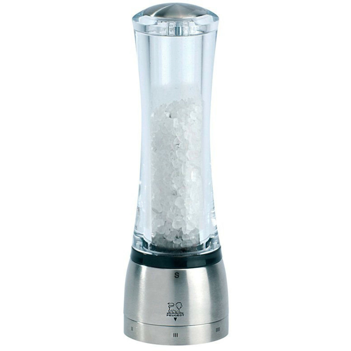 Daman Saltkvarn Akryl Rostfritt Höjd 21 cm
