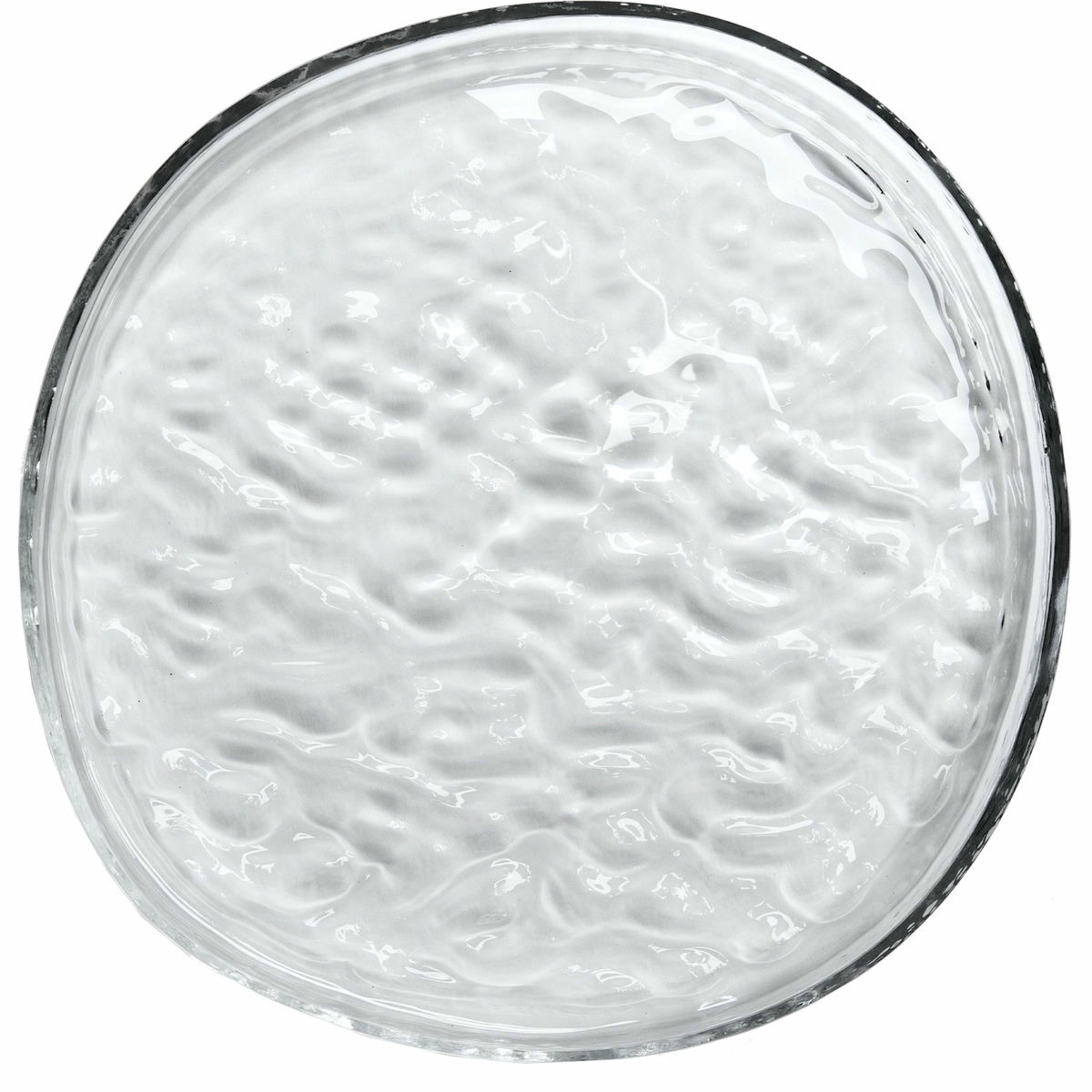 Gry fat 28 cm, clear
