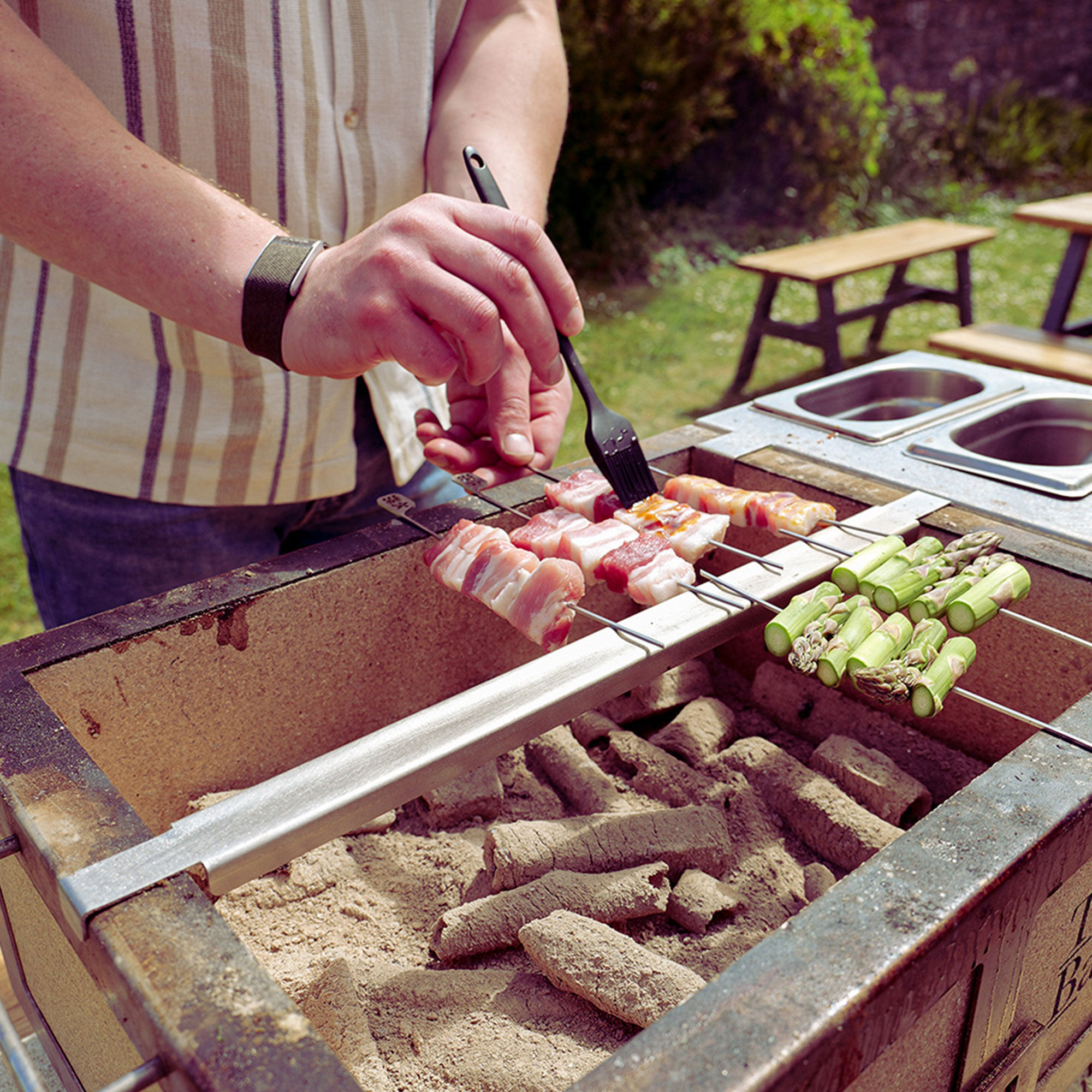 Hibachi grillspydsett til Nano Pro Kasai Grill