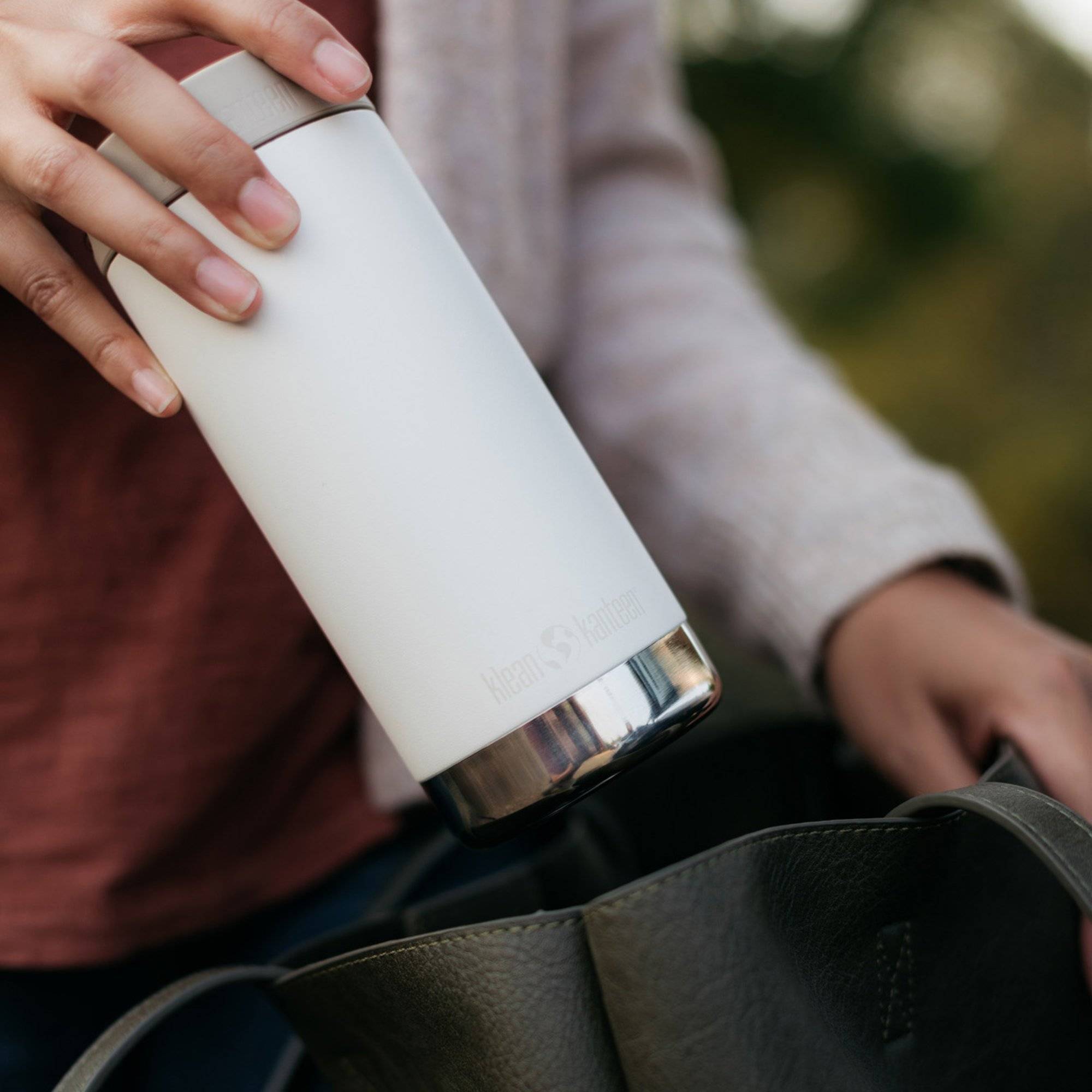 Alternativ bild 1 för Klean Kanteen TKWide Termosmugg med Cafélock, 355 ml, tofu