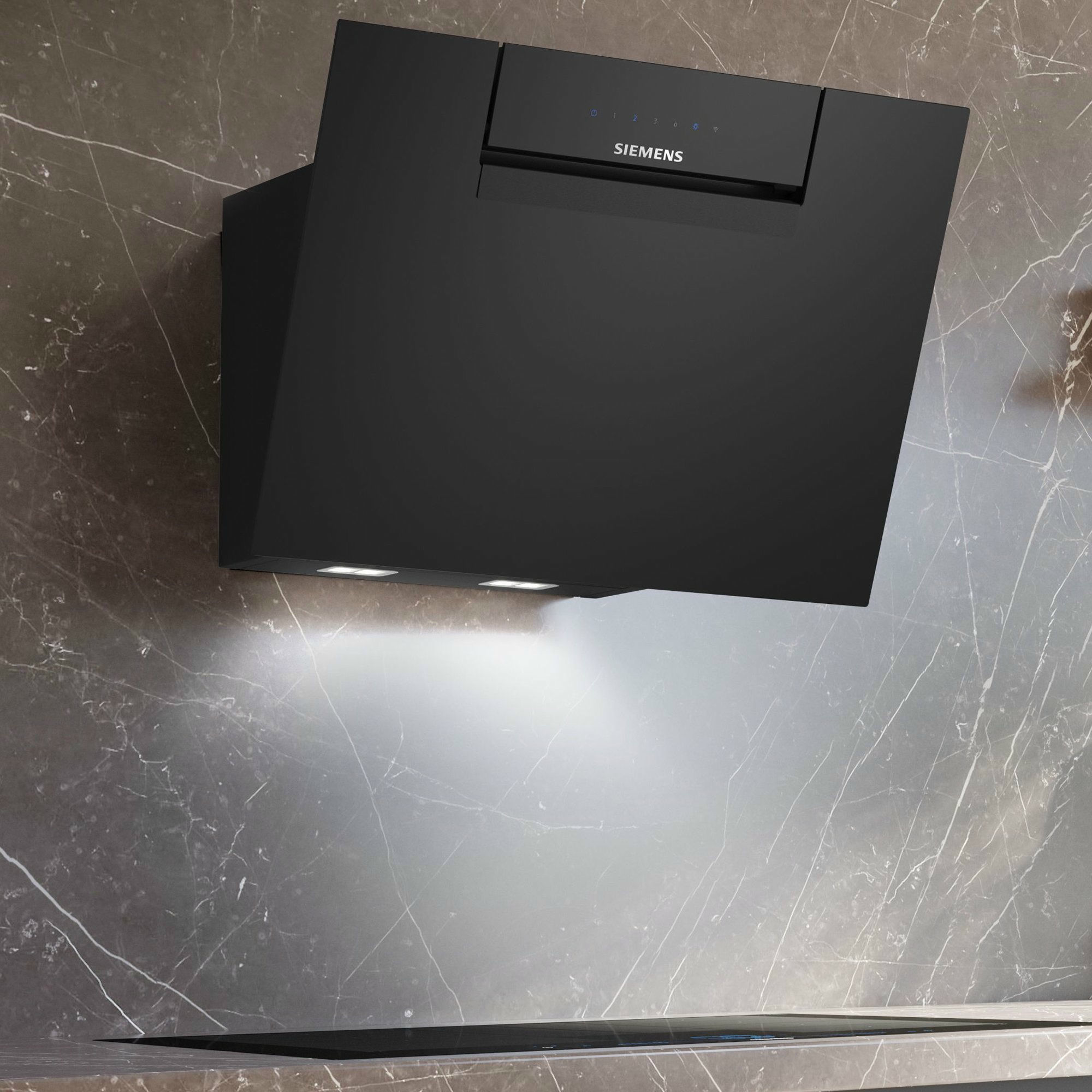 Alternativ bild 1 för Siemens LC67KFN60 iQ300 vägghängd köksfläkt
