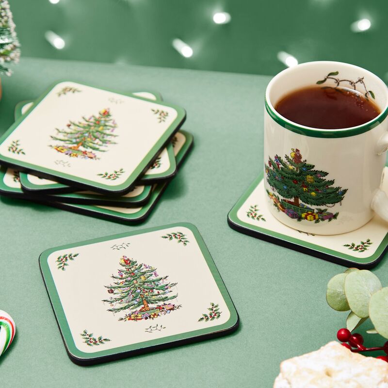 Christmas Tree glasbrikker, 6 stk.