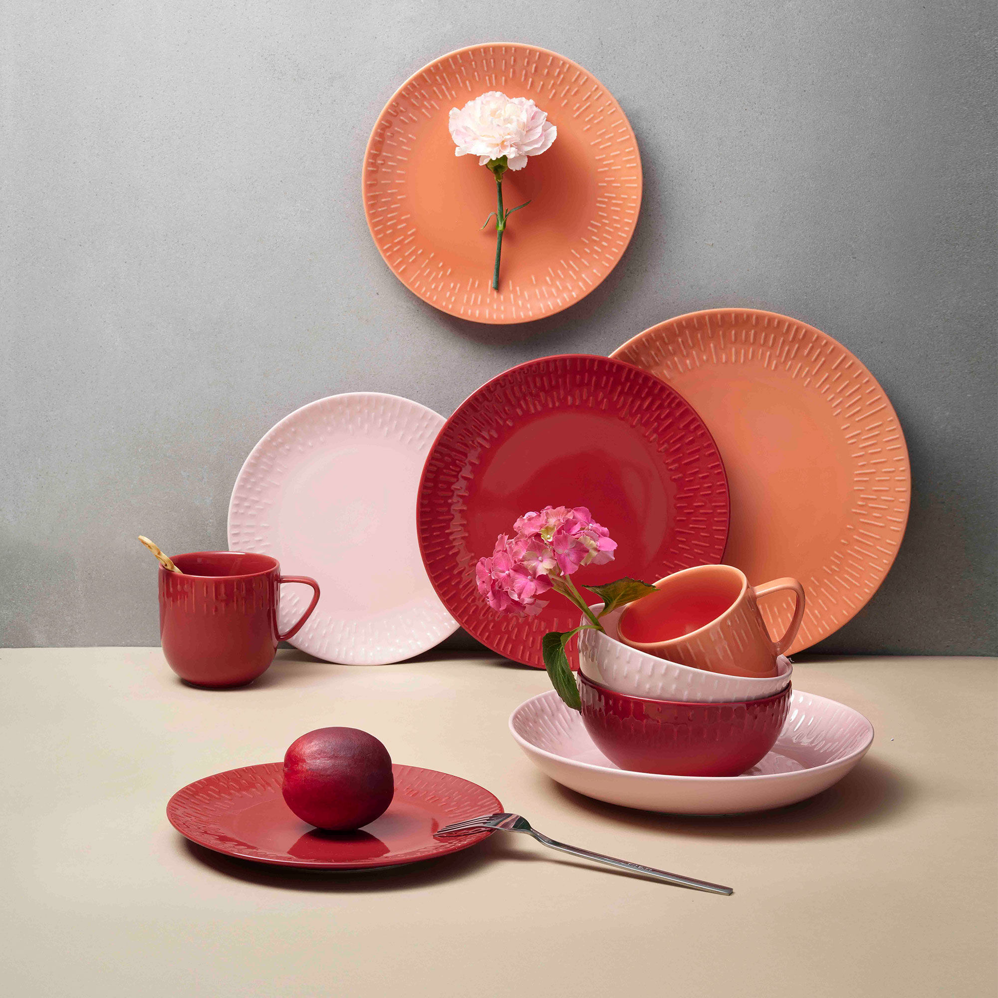 Confetti skål 14 cm, chili