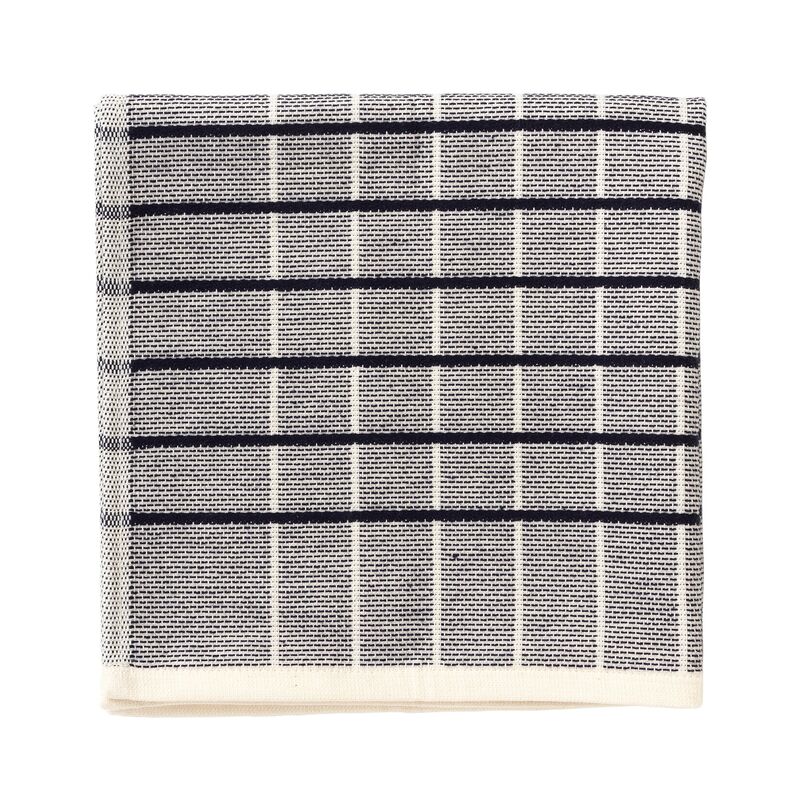 Herman raidallinen keittiöpyyhe 50 x 50 cm, maritime blue