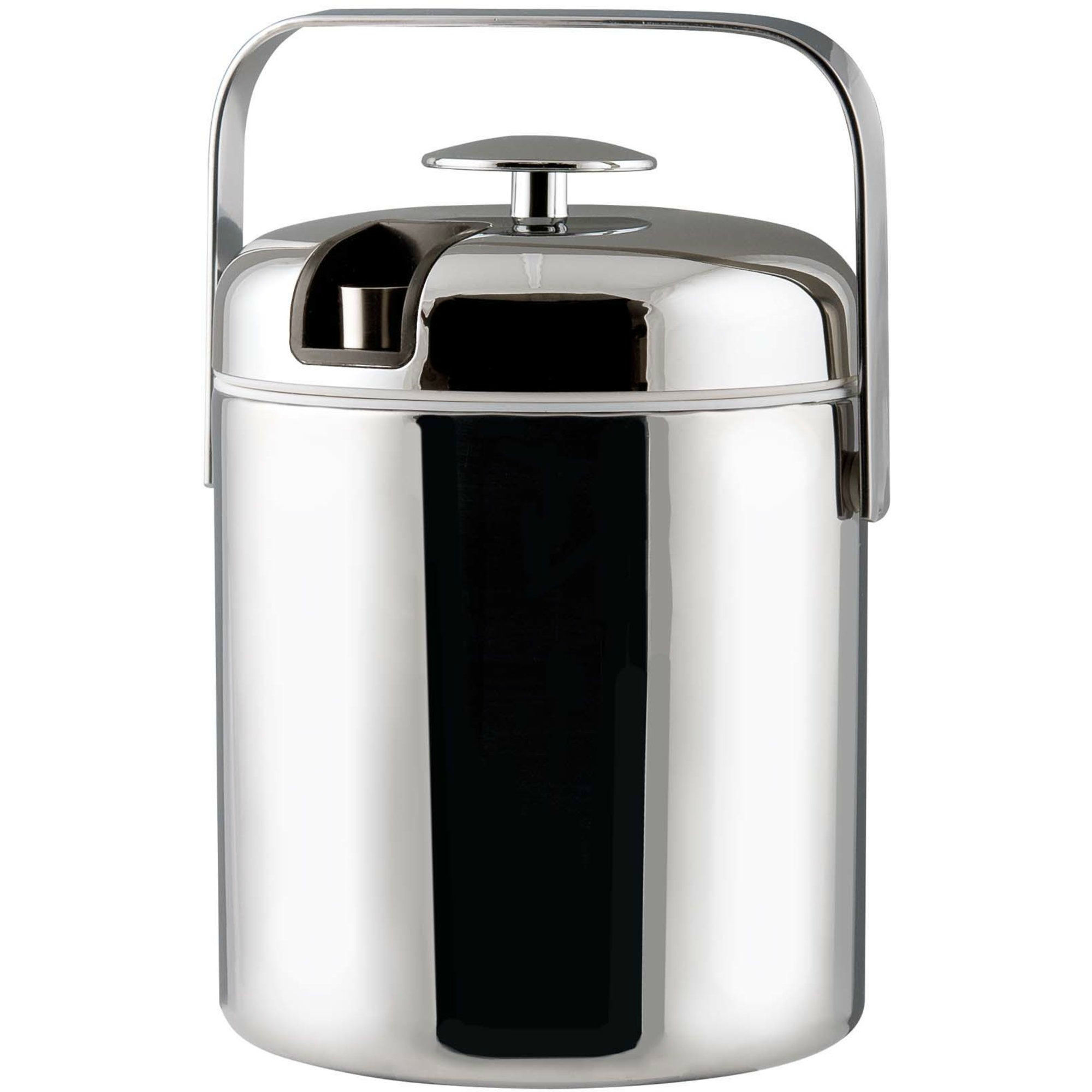 Alternativ bild 1 för Dorre Ishink Kromad thermo med lock och istång 1,3 liter"