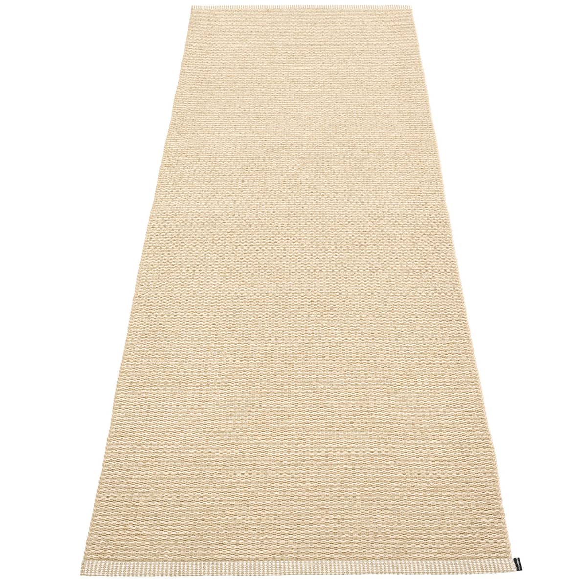 Gulvtæppe Mono, 70 x 200 cm., sand/cream