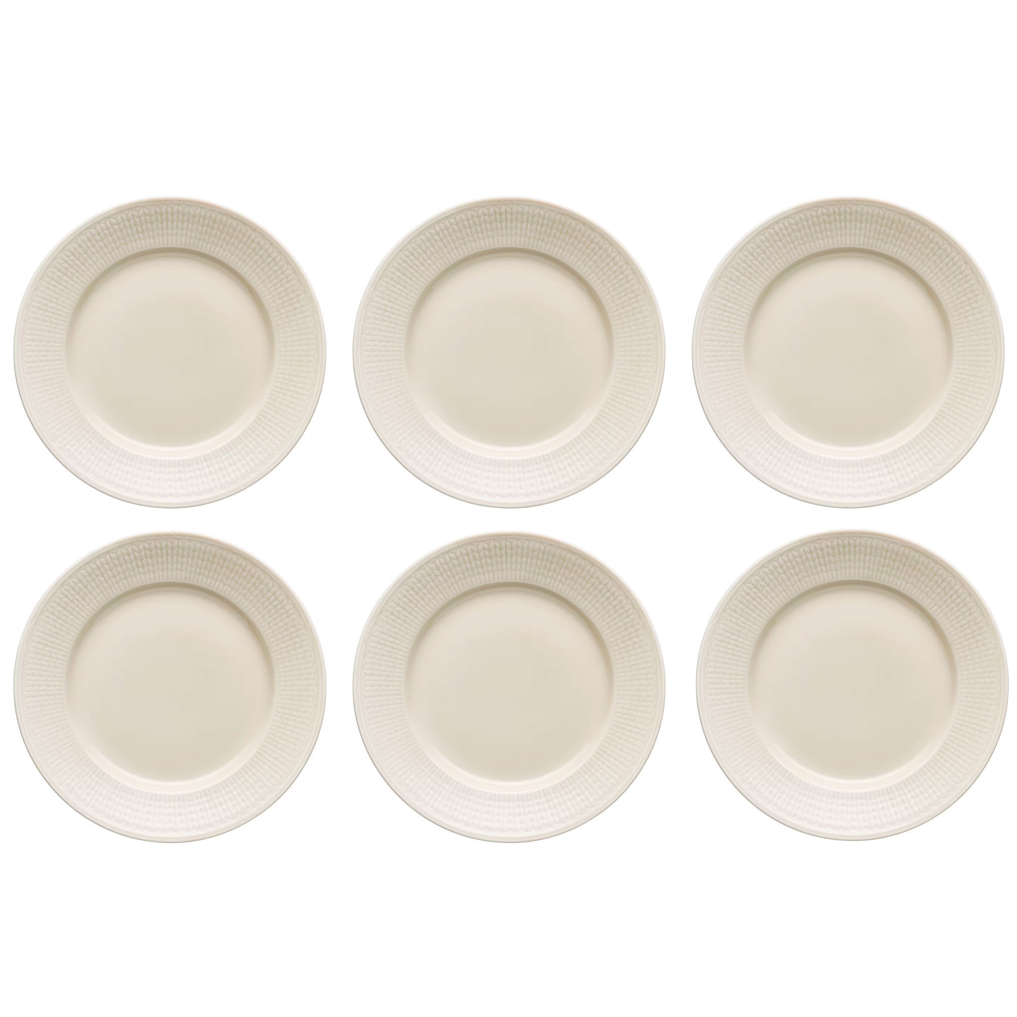Rörstrand Swedish Grace Tallerken Havre 21 cm 6-pak