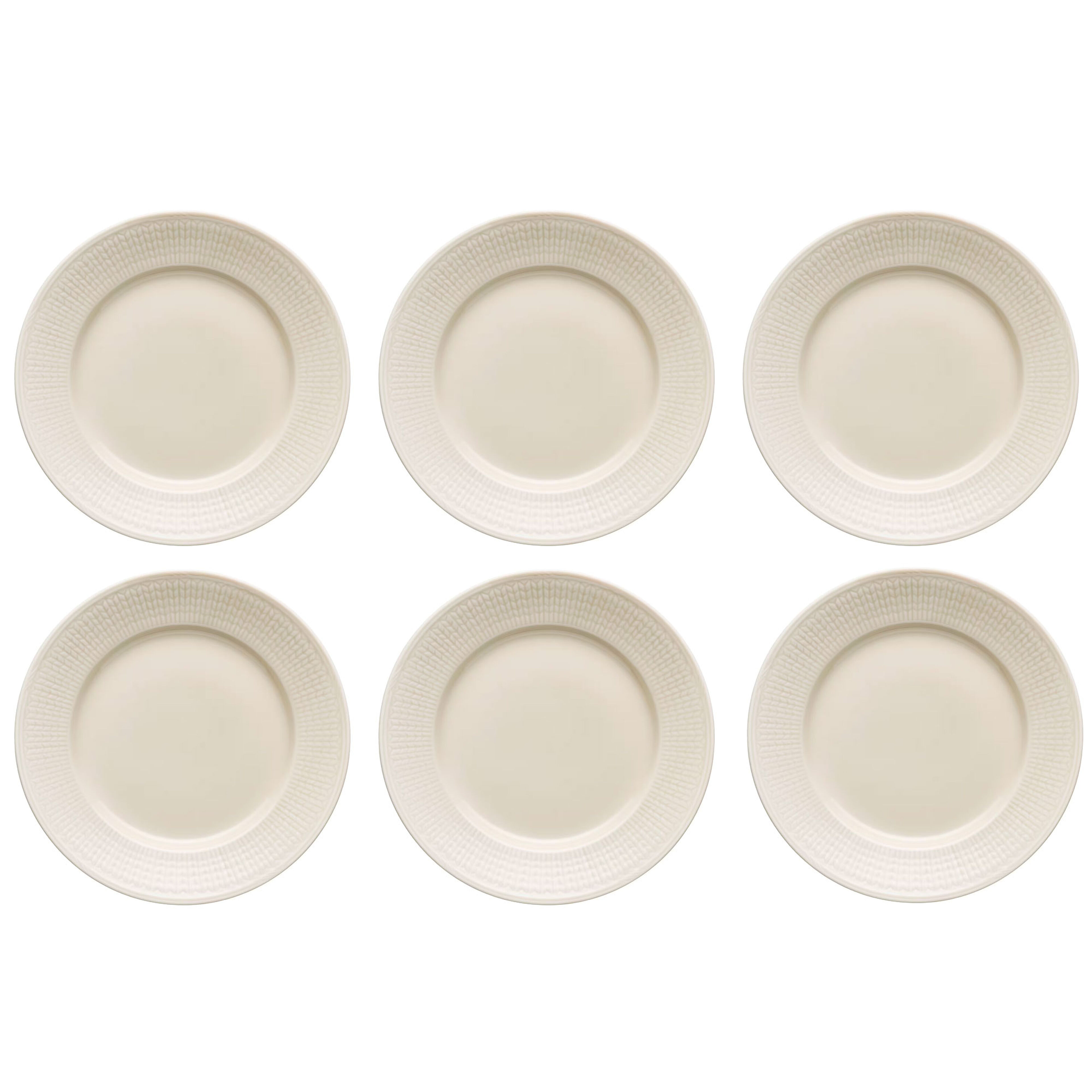 Rörstrand Swedish Grace Tallerken Havre 21 cm 6-pakning