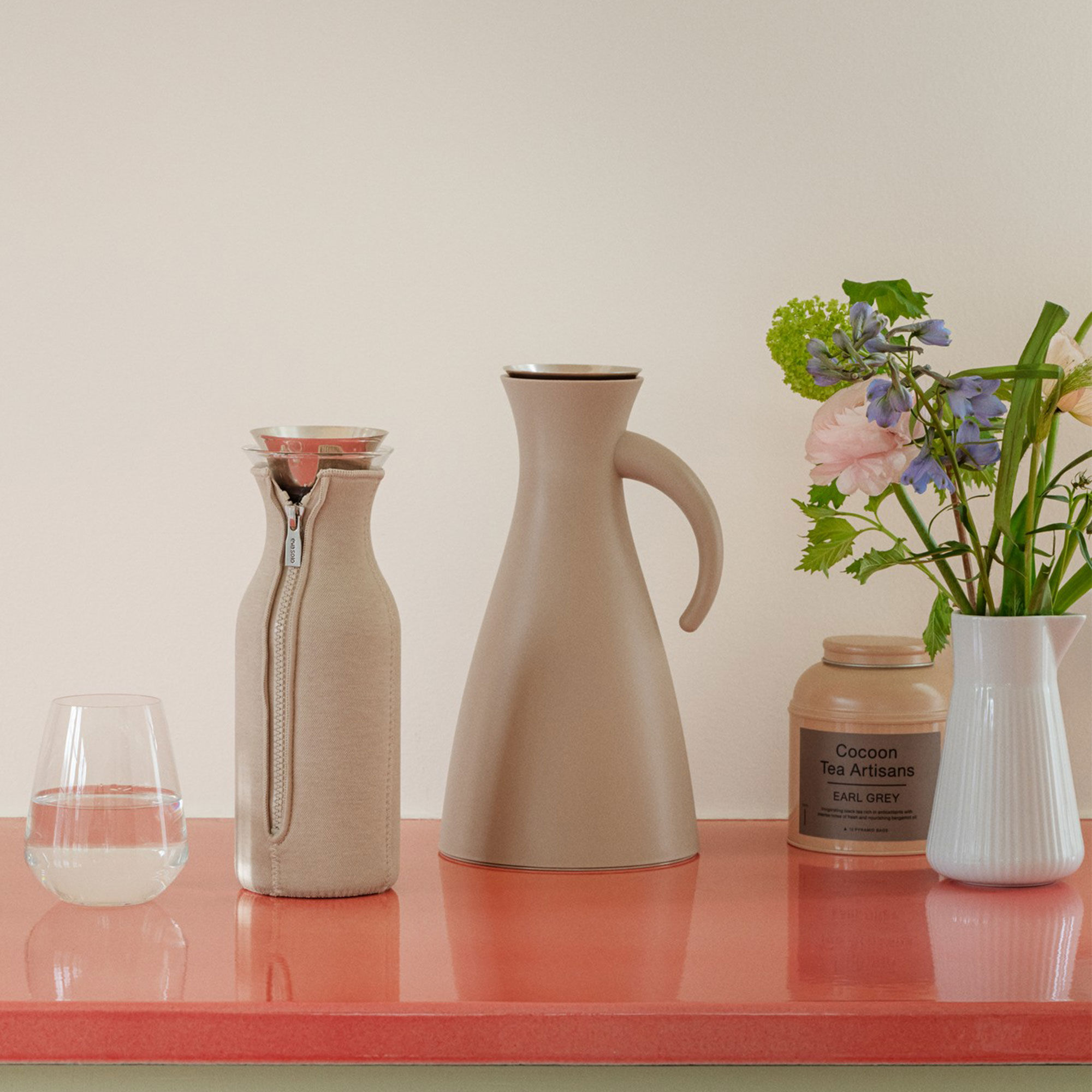 Termoskannu 1 litra, caramel cream