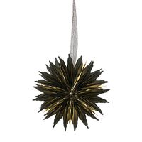 Dis pappersstjärna, grön, 40 cm