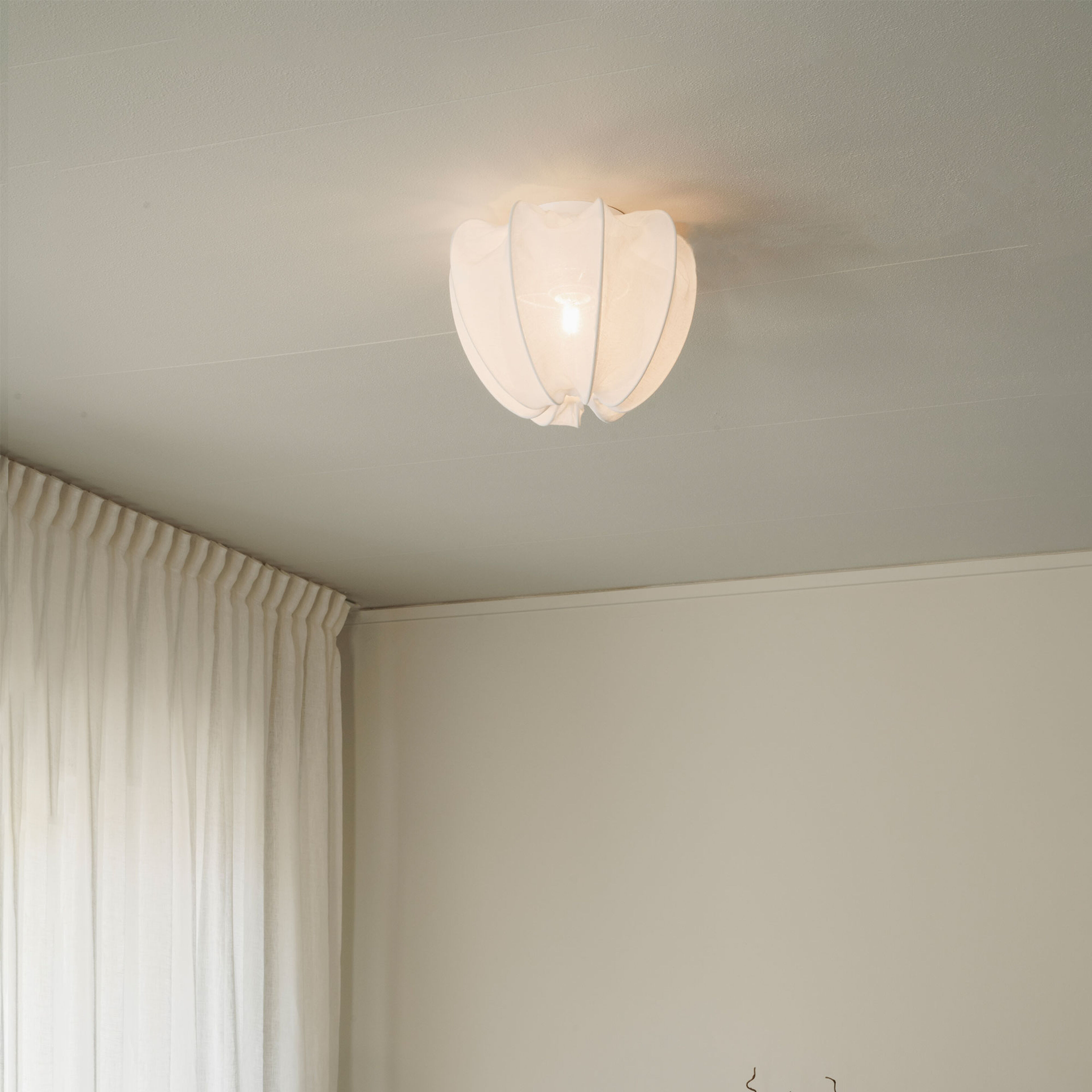 Watt&Veke Anna Mini Linen Plafond, vit