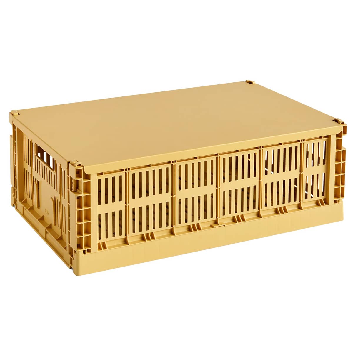 Låg, Colour Crate, golden yellow, large