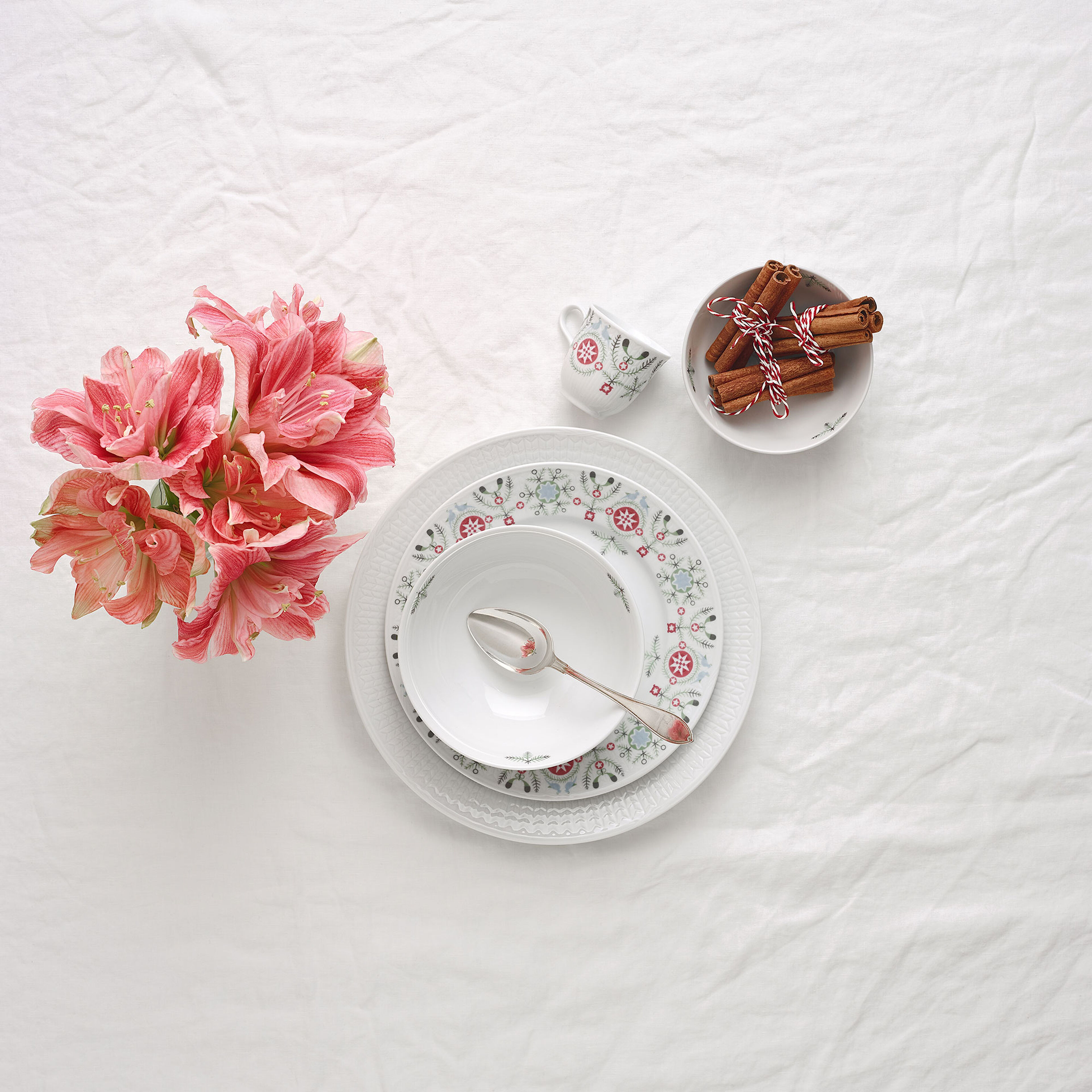 Swedish Grace Snö Tallrik 17 cm