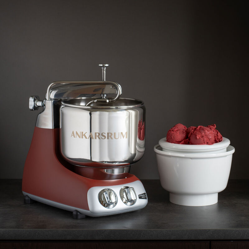 AKM 6230 røremaskine med ismaskine, rustic maroon