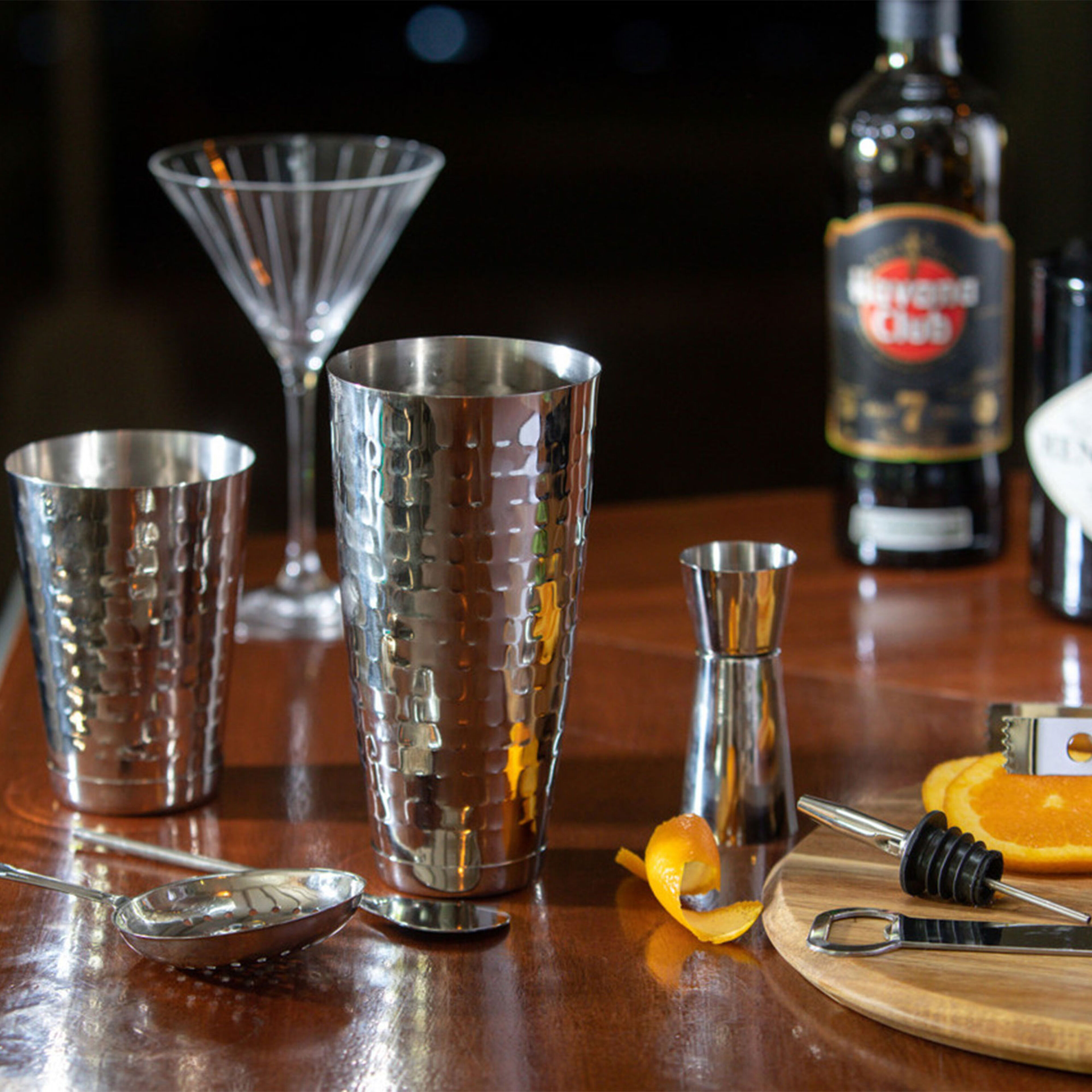 BarCraft Boston Cocktailshaker-sæt, 8 dele