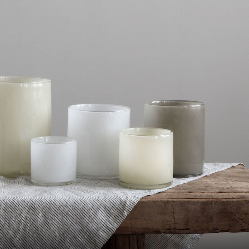 Lyric fyrfadsstage, white, extra small