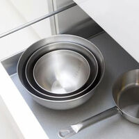 Profile bakebollesett 3 deler, stål