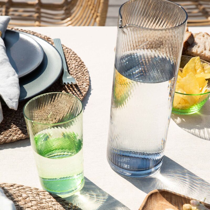 RAW Unique Swirl highball-lasi 45 cl, vihreä