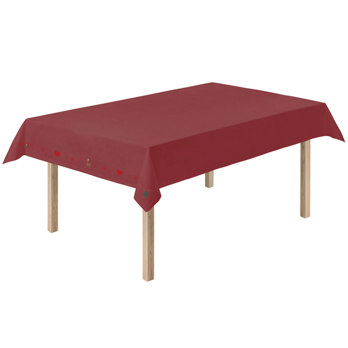 Juna Christmas Fable Dug 150x320 cm, rød