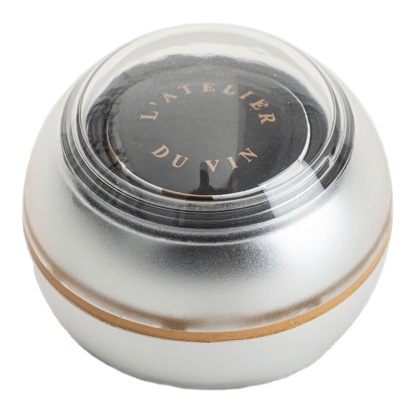 Samppanjapullon korkki kupla mittarilla