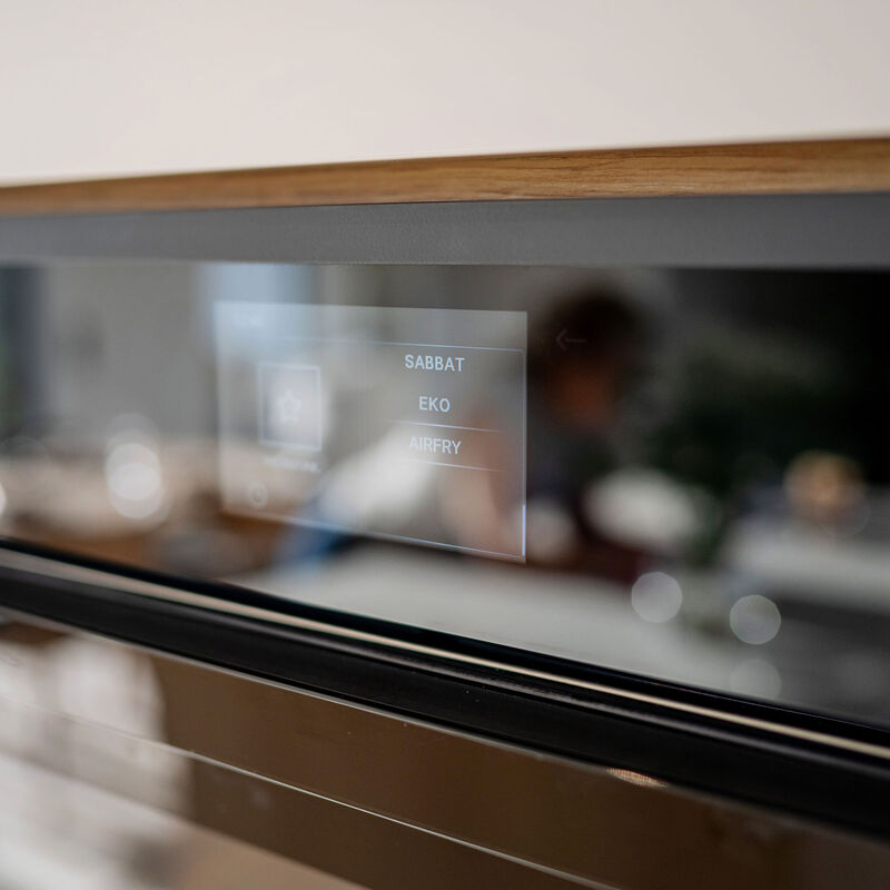 FMOD6117PTN3 Modern inbyggnadsugn med pyrolyse 80 liter, carbonio