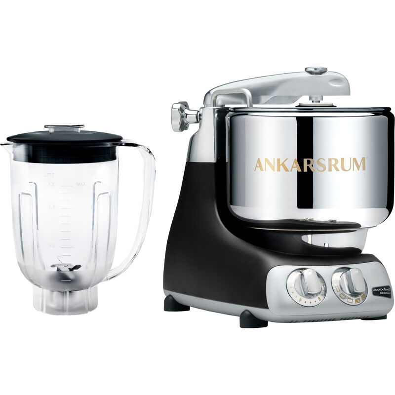 AKM 6230 köksmaskin + blender, svart