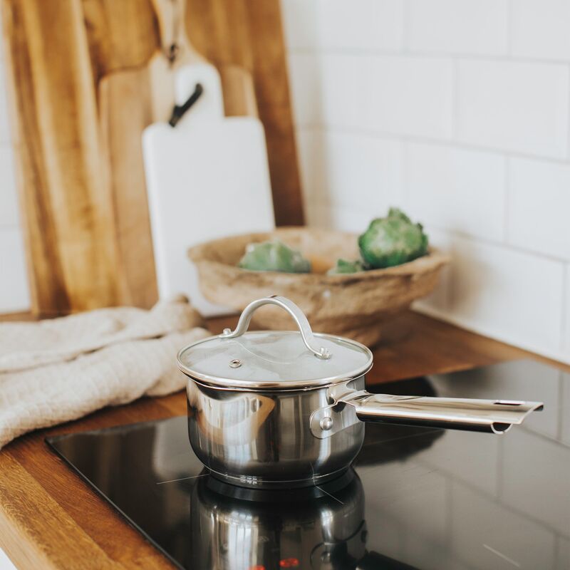 kastrull med glaslock, 1 liter