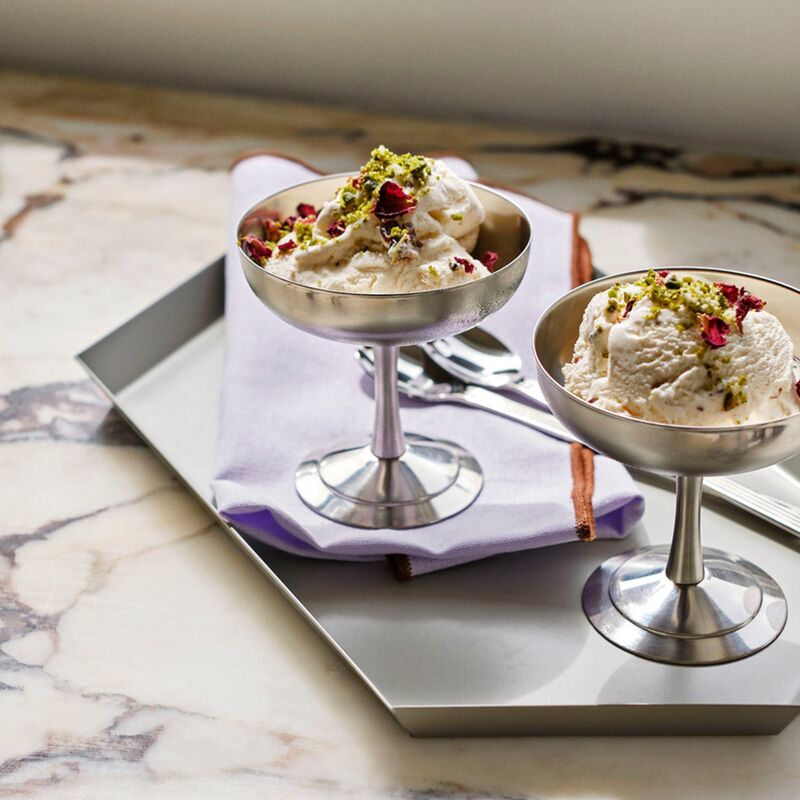 Italian Ice Cup glassbägare, rostfritt stål