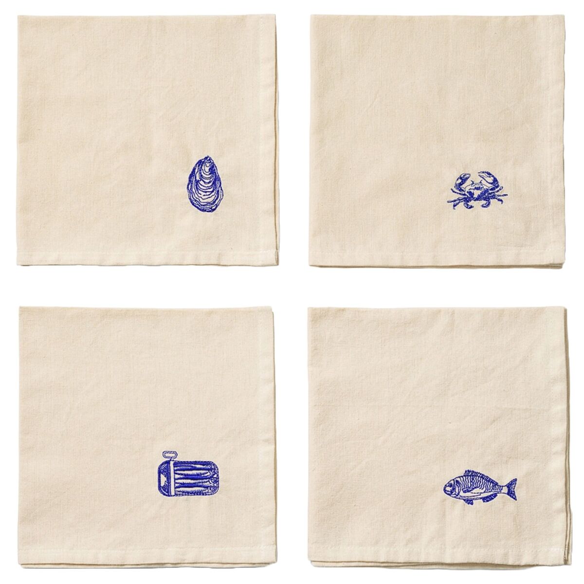 La Mer servett 40x40 cm 4-pack