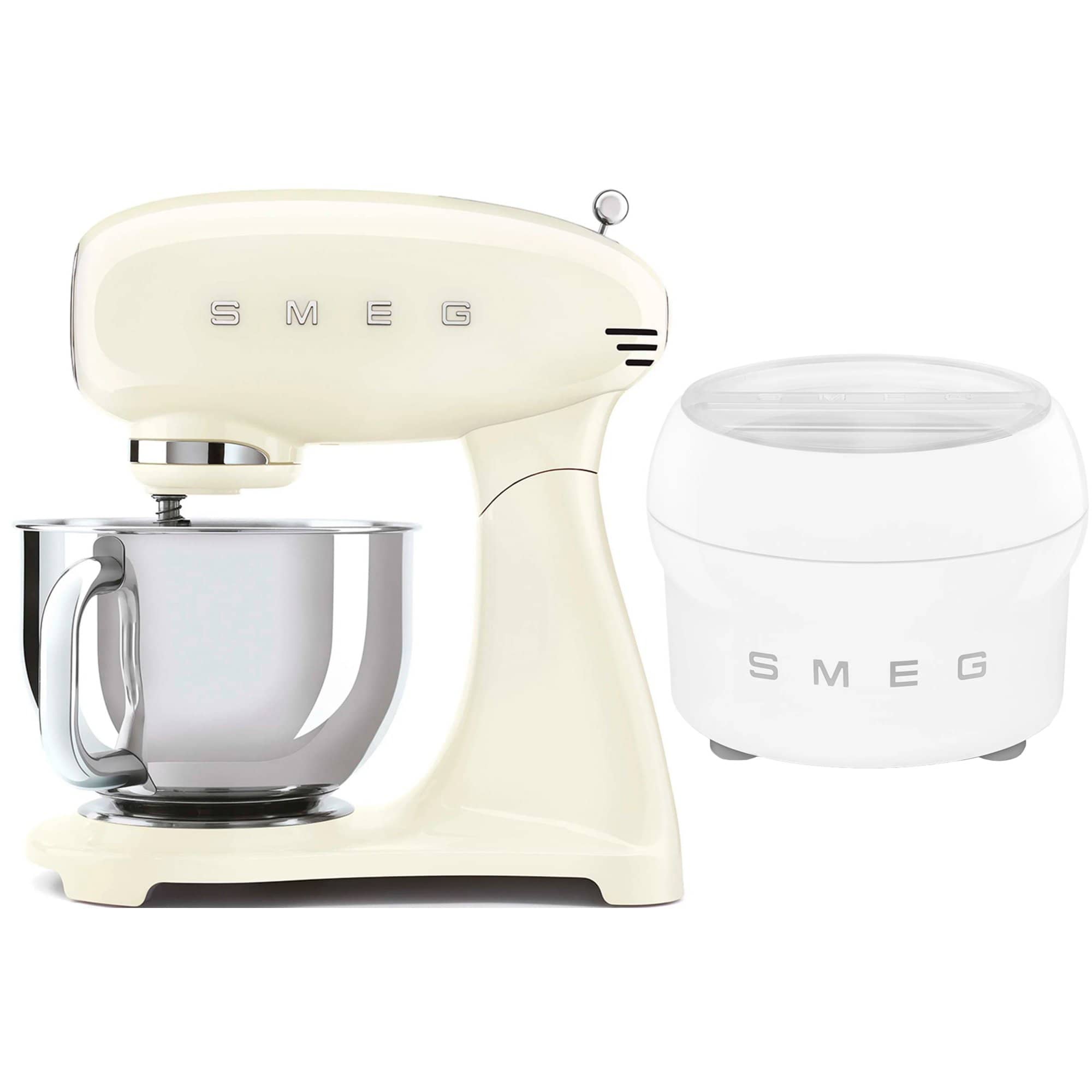 Røremaskine med ismaskine, creme