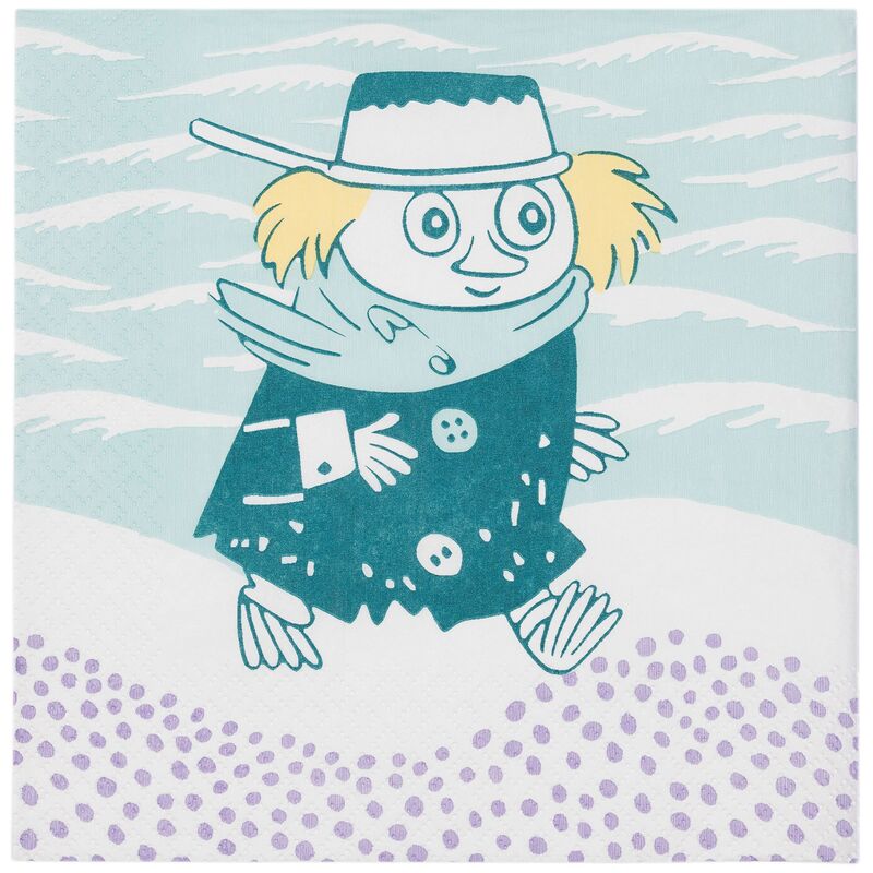 Arabia Mumin En dag på stranden pappersservett 33 cm