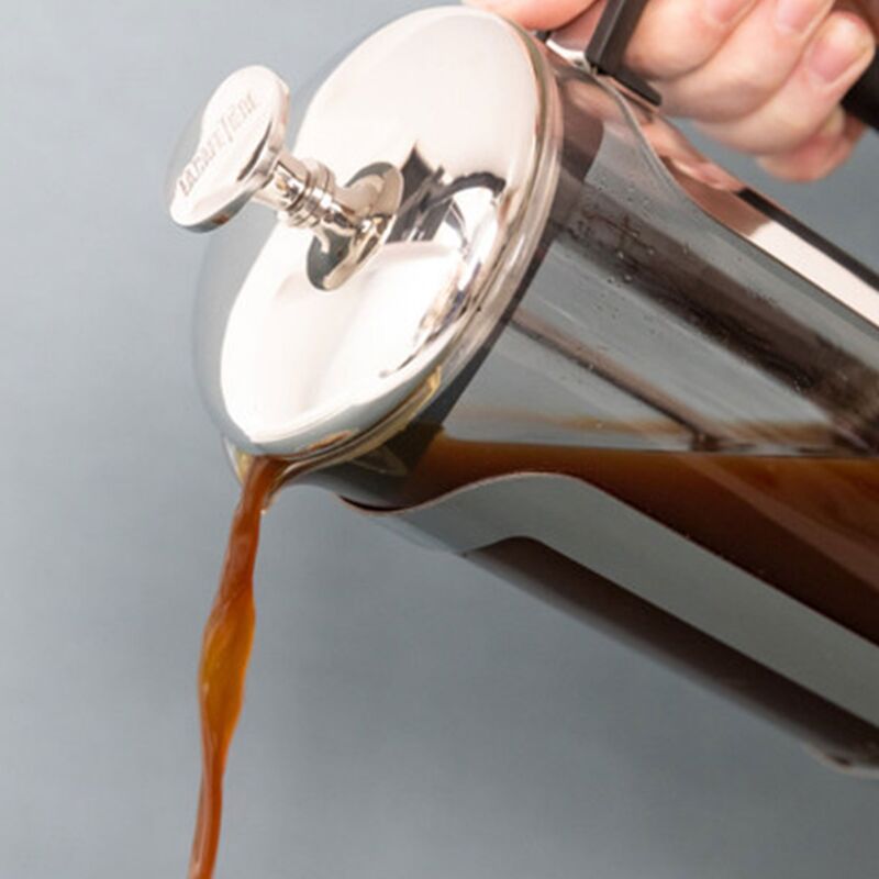 La Cafetière Roma Stempelkande 8 kopper, rustfrit stål