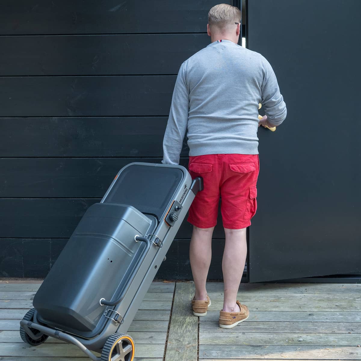 Fold gasolgrill