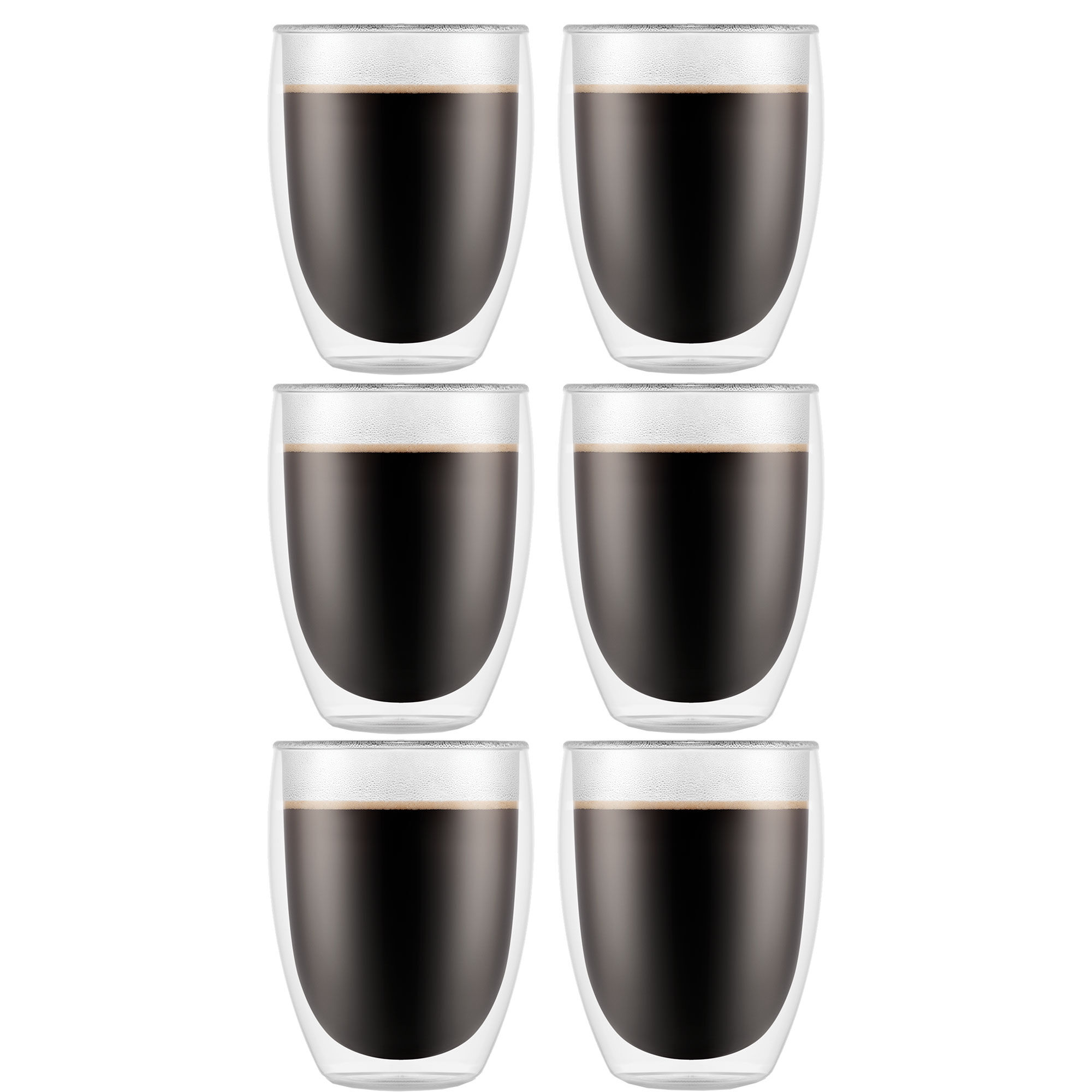 Bodum Pavina glass med doble vegg 6 stk 0,35 l