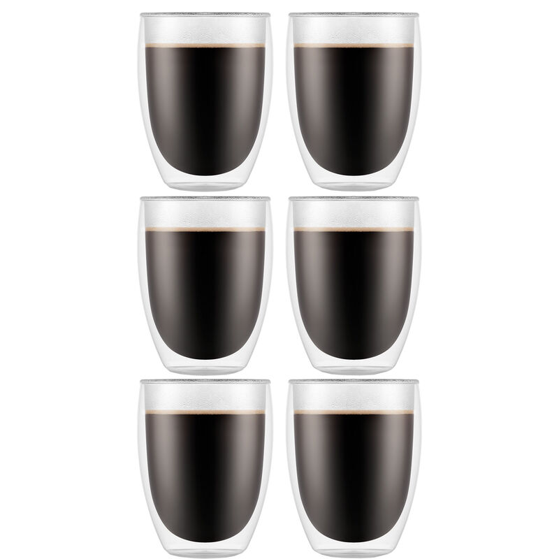 Pavina Dubbelväggigt glas Medium 6 pack