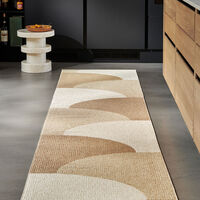 Pappelina Hill matta 70 × 360 cm, vanilla/beige/cream