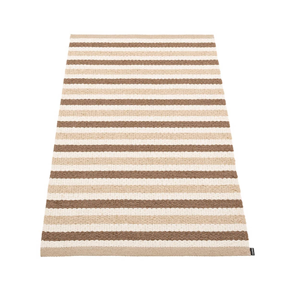 Teo gulvtæppe 70 cm x 120 cm, brown/beige/vanilla