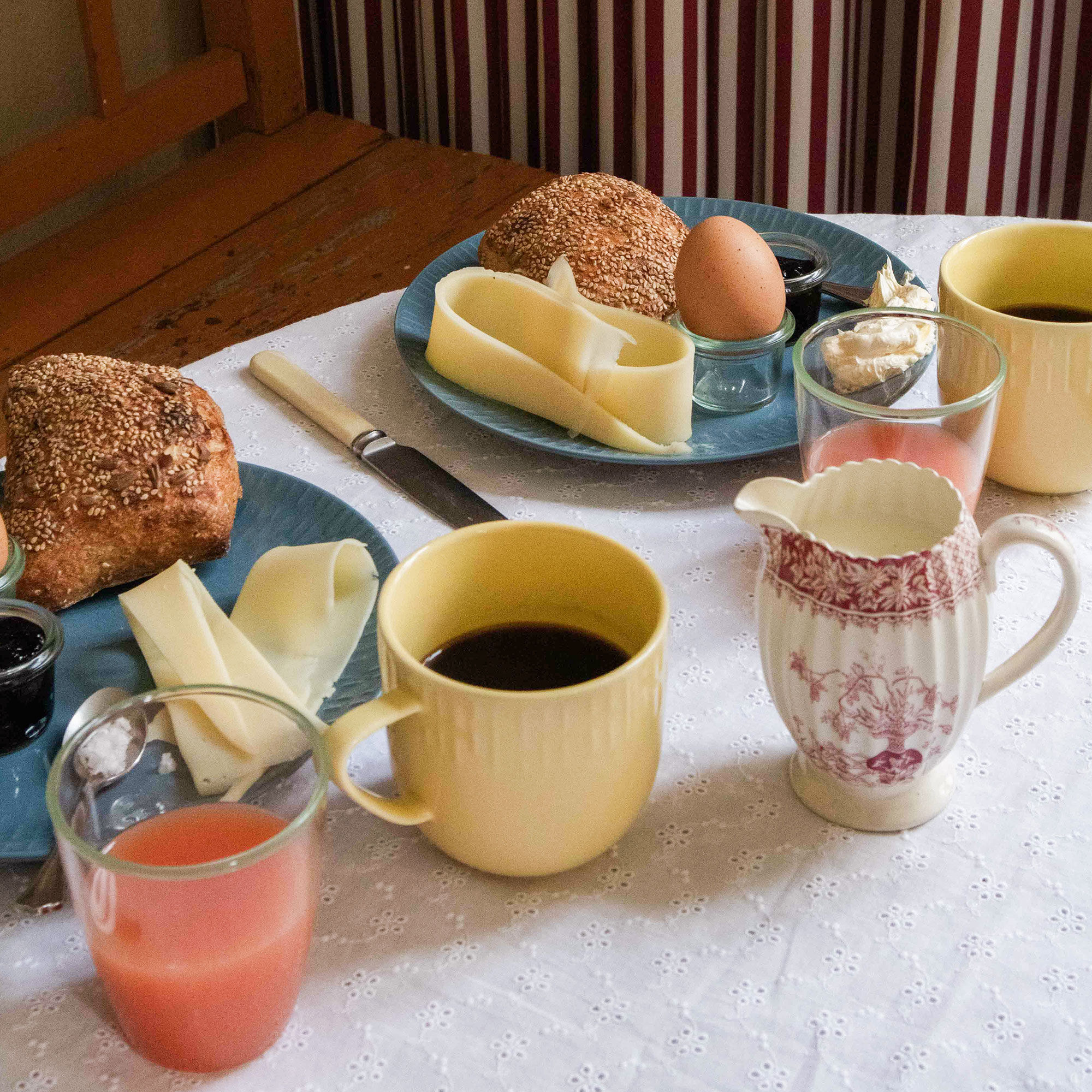 Life In Colour Art vattenglas 29 cl, chili