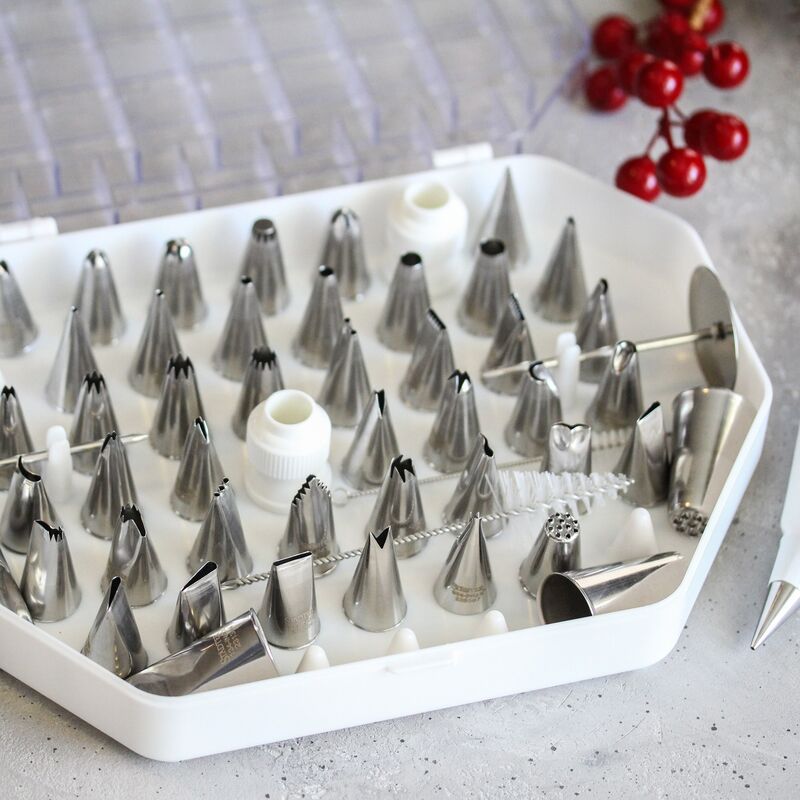 Spritsbox Små tyllar 53 delar