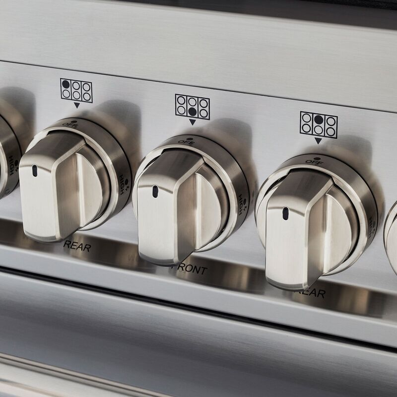 MAS105I2EXT Master Induksjonskomfyr med dobbelovn 100 cm, Rustfritt Stål